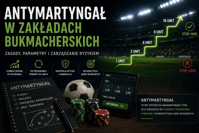 Antymartyngał w zakładach bukmacherskich – zasady i zarządzanie ryzykiem