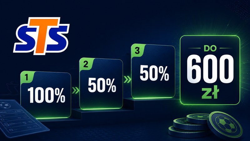 STS bonus powitalny do 600 zł