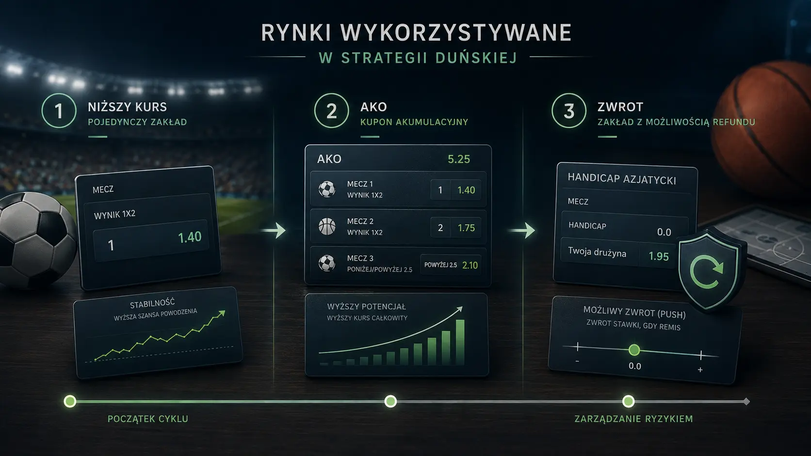 Duński system a Martingale – porównanie stawek, kursów i bankrolla