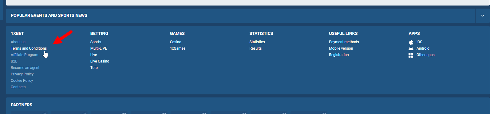 Link do regulaminu bukmachera