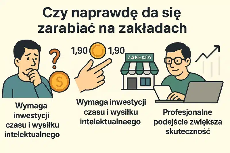 Co jest potrzebne, aby naprawdę zarabiać na zakładach bukmacherskich