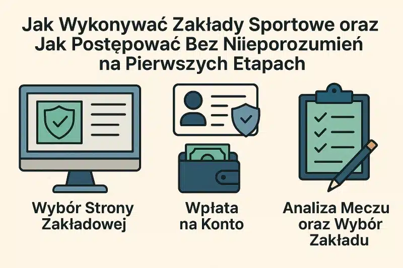 Pierwsze kroki w zakładach bukmacherskich